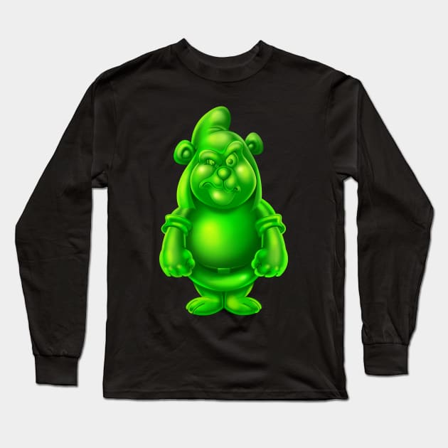 Gummy Bear Long Sleeve T-Shirt by elobrerodelarte